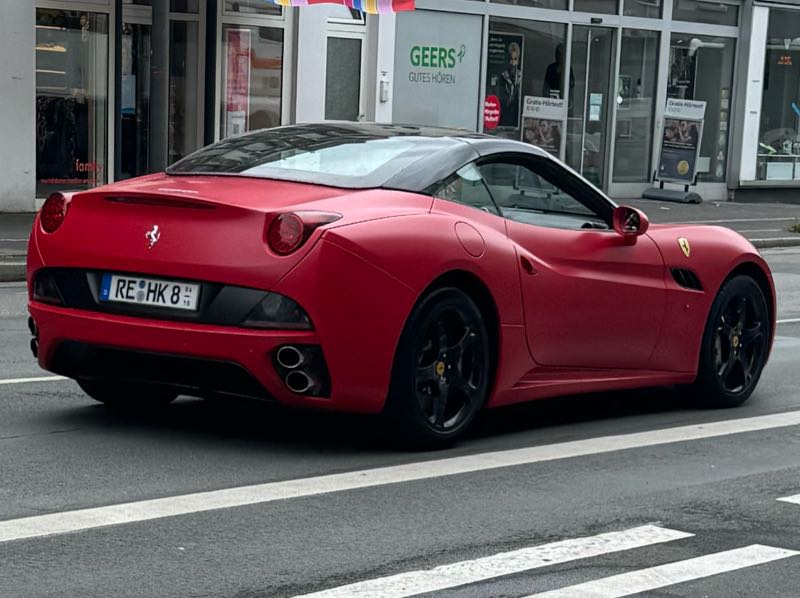 Ferrari California spotted in Herne