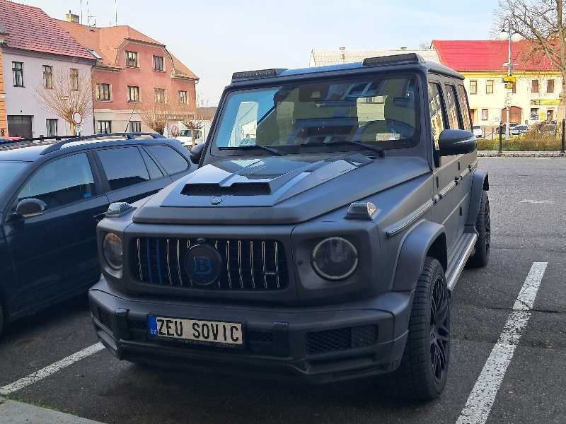 Mercedes-Benz G-Class Brabus spotted in Dolní Bousov