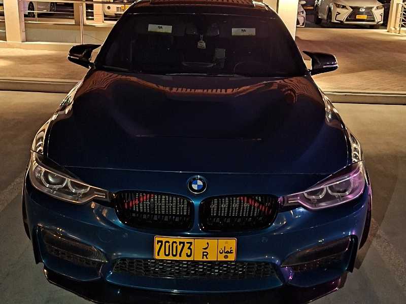 BMW M4 spotted in Muscat