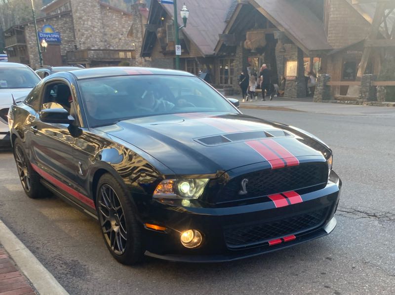 Ford Mustang Shelby GT500 spotted in Gatlinburg