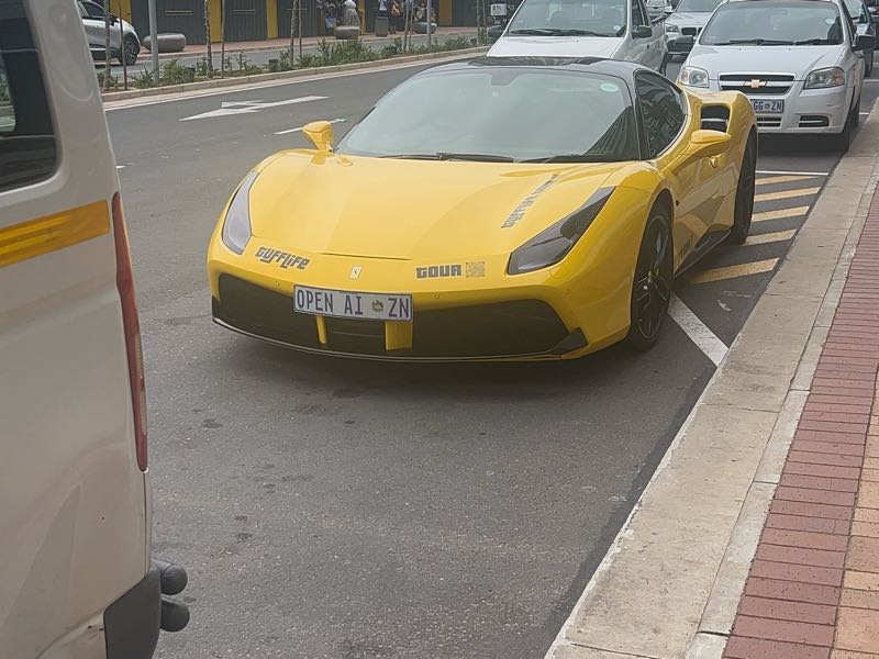 Ferrari 488 GTB spotted in Durban