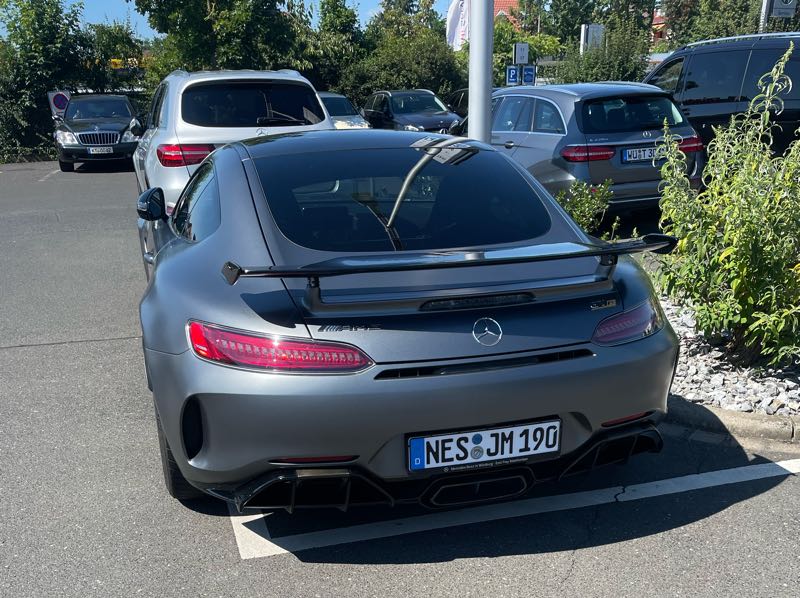 Mercedes-Benz AMG GT spotted in Würzburg