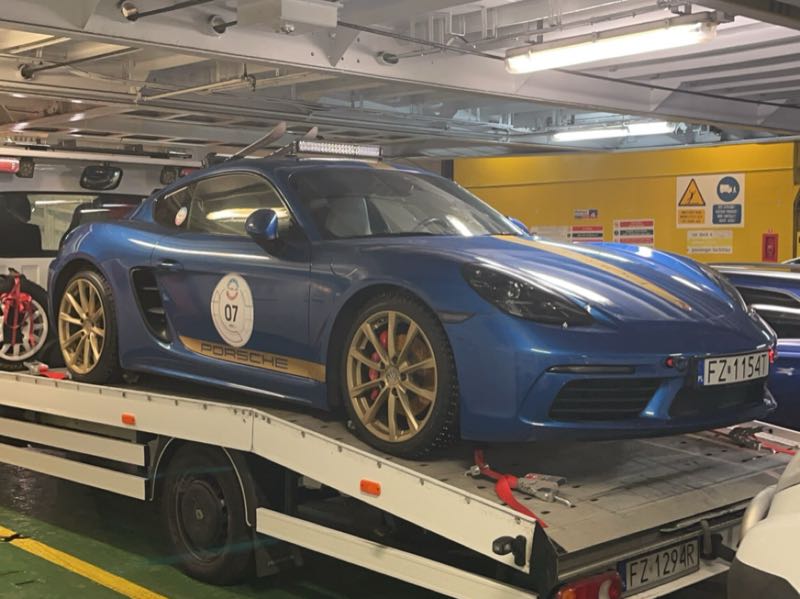 Porsche 718 Cayman (2021) spotted in Karlskrona, Sweden