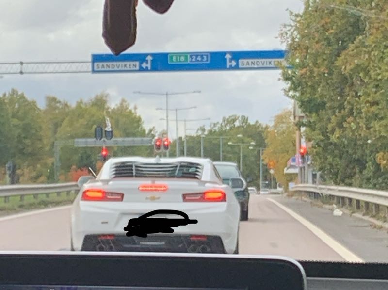 Chevrolet Corvette spotted in Gävle