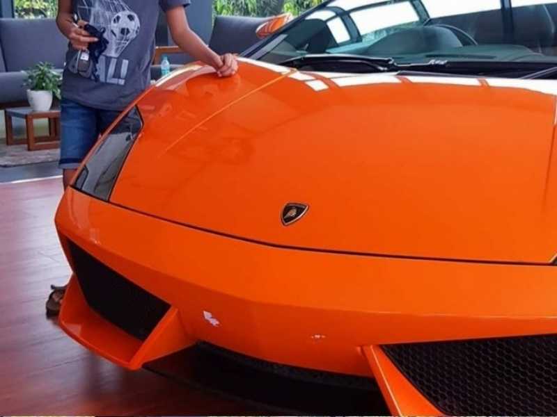 Lamborghini Gallardo spotted in Kanayannur