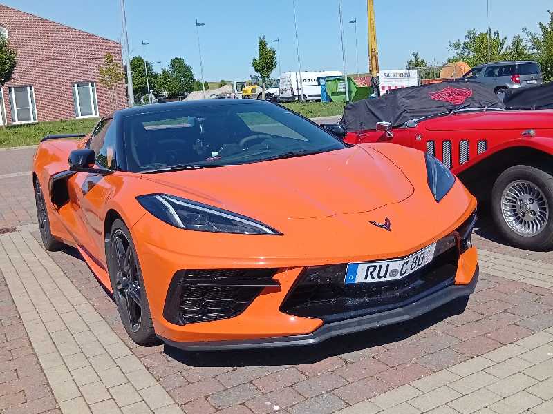 Chevrolet Corvette C8 spotted in Emden