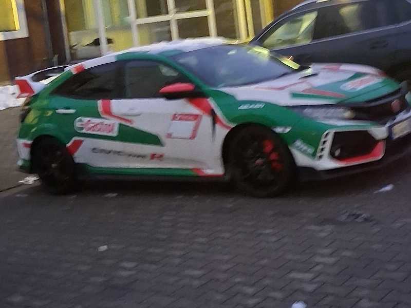 Honda Civic Type R spotted in Emden
