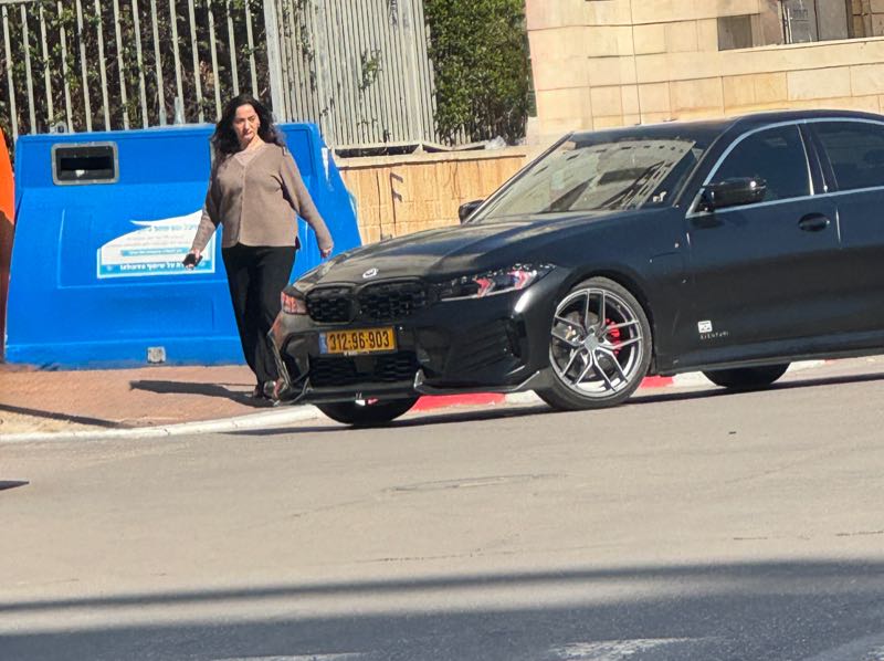 BMW M3 spotted in Petaẖ Tiqva