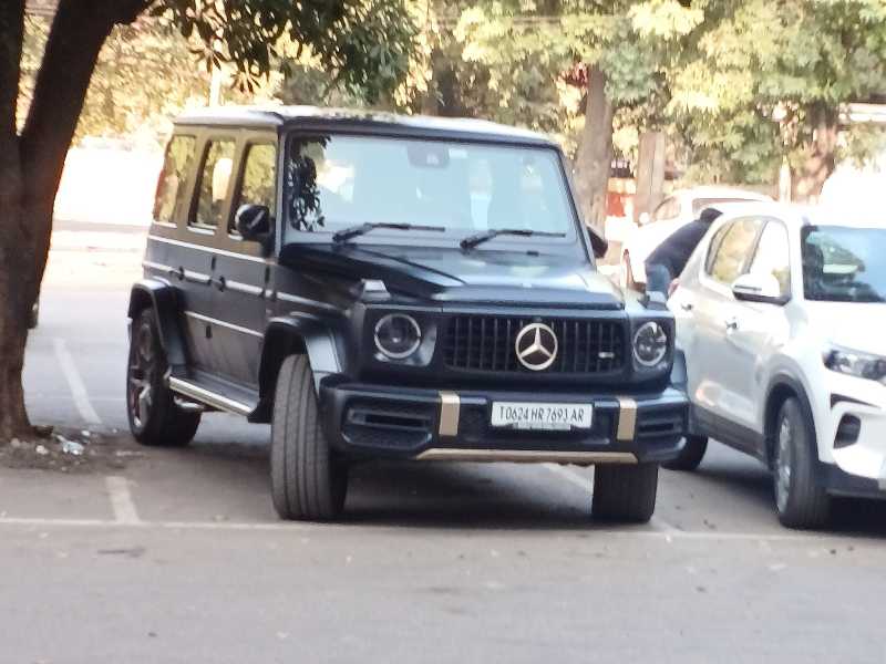 Mercedes-Benz G-Class spotted in Chandigarh