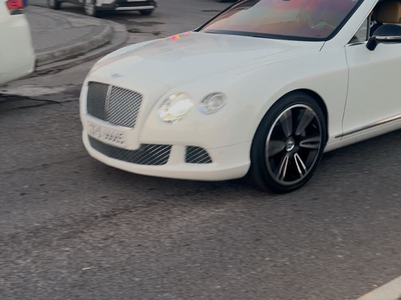 Bentley Continental GT spotted in Erbil