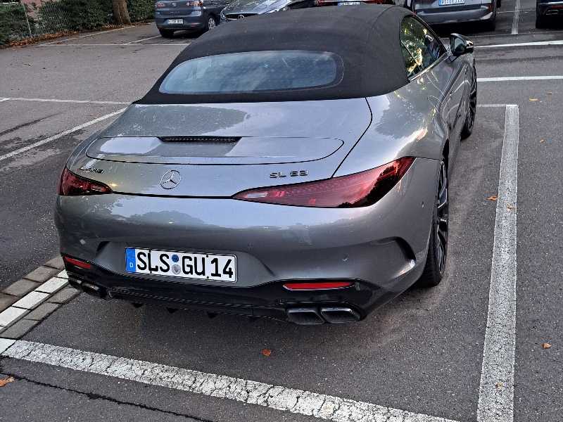 Mercedes-Benz SLS AMG spotted in Saarbrücken