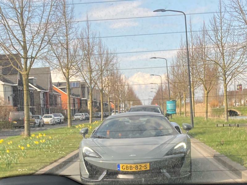 McLaren 570S spotted in Hoorn