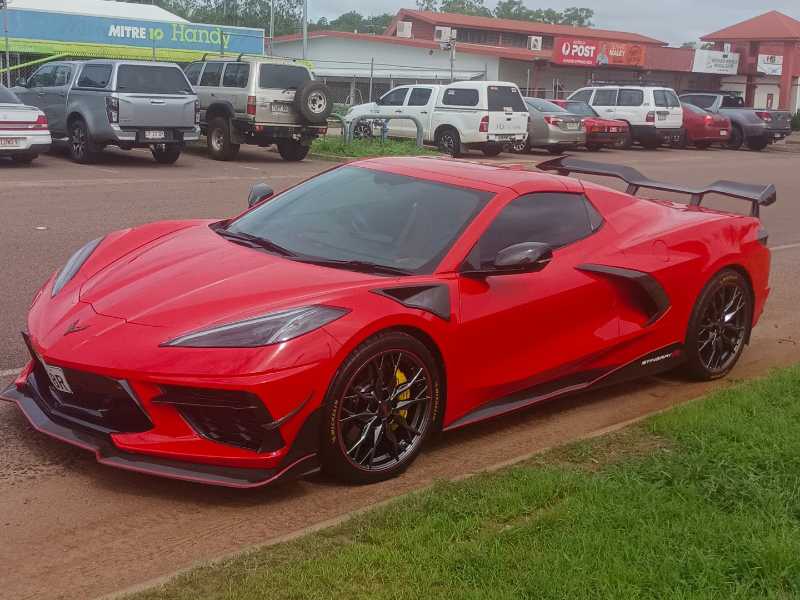 Chevrolet Corvette (2020) spotted in Darwin, Australia