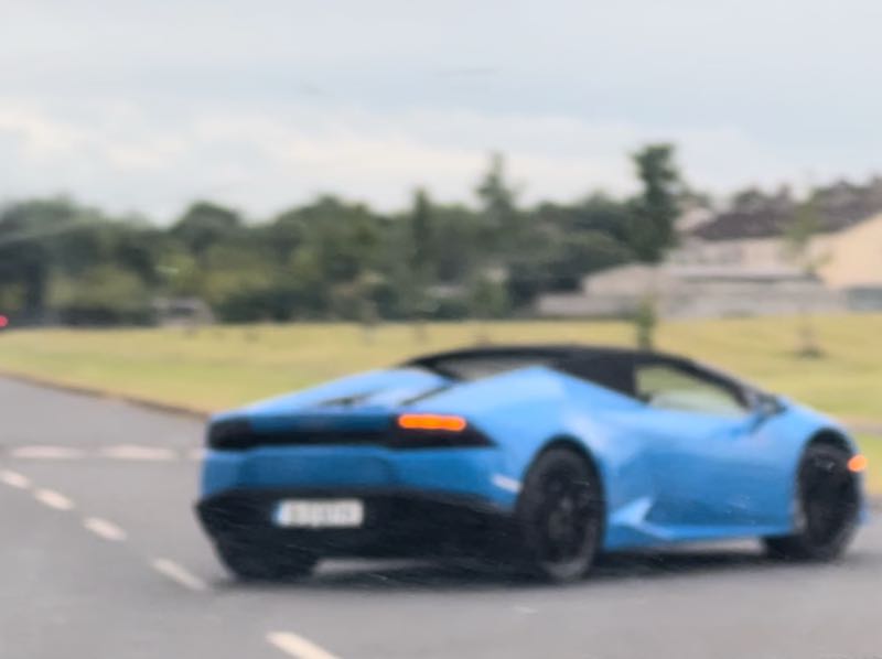 Lamborghini Huracán spotted in Dublin