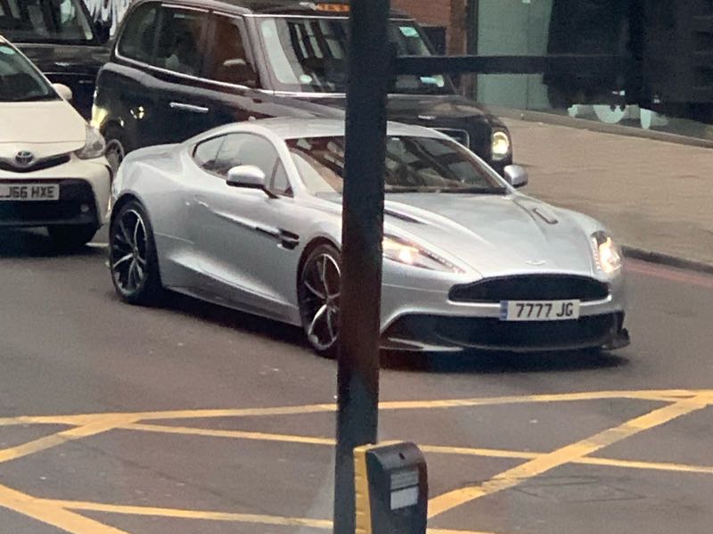 Aston Martin Vanquish spotted in Gillingham