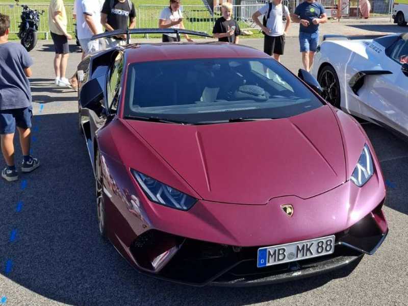 Lamborghini Huracán spotted in Jesenice