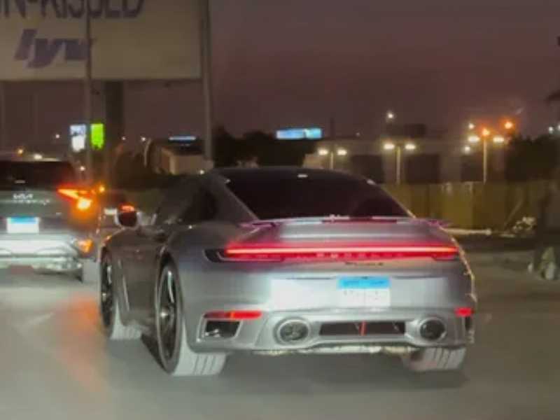 Porsche 911 Turbo S (2021) spotted in Al ‘Alamayn, Egypt