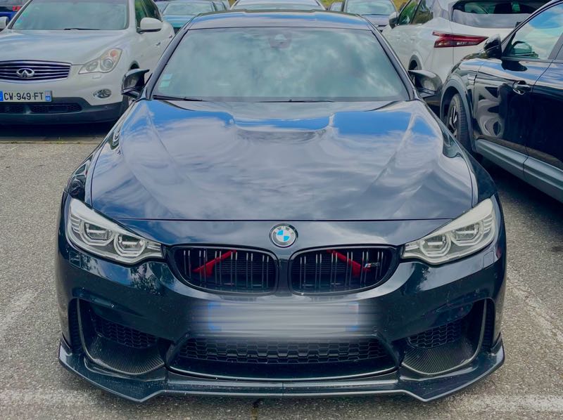BMW M4 (2015) spotted in Savines-le-Lac, France