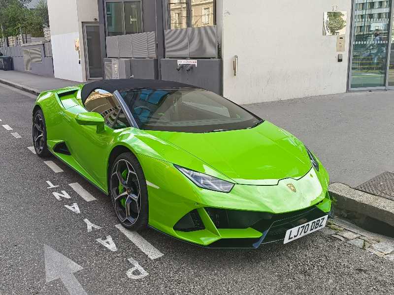 Lamborghini Huracán EVO Spyder (2020) spotted in Helechosa, Spain