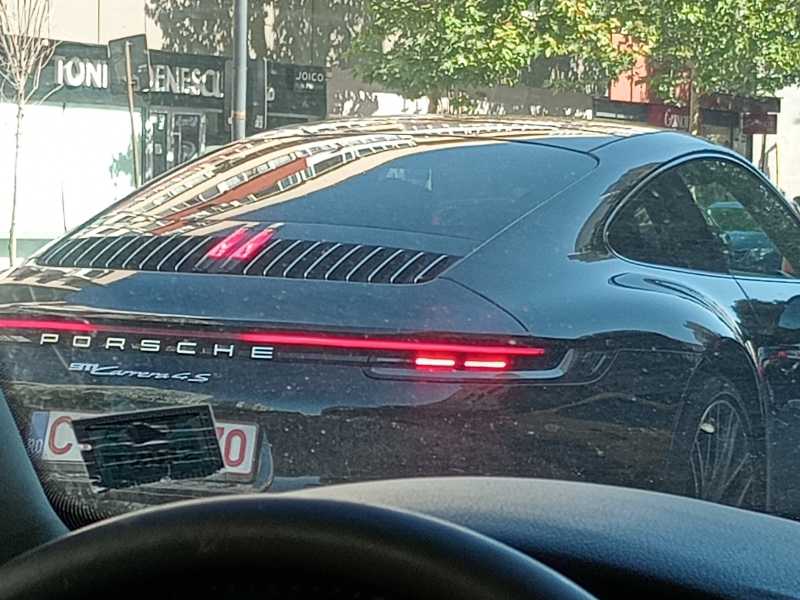 Porsche 911 Carrera S spotted in Bucharest