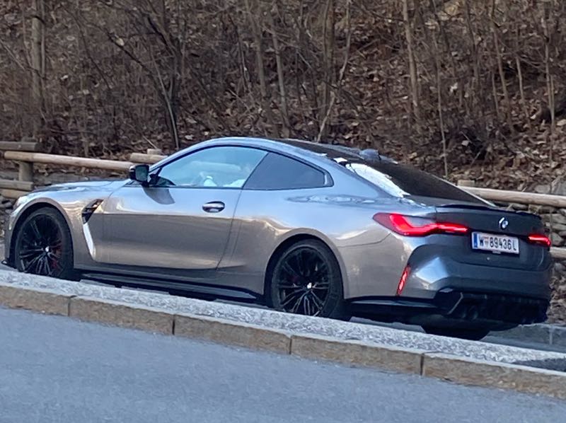 BMW M4 spotted in Chamonix-Mont-Blanc