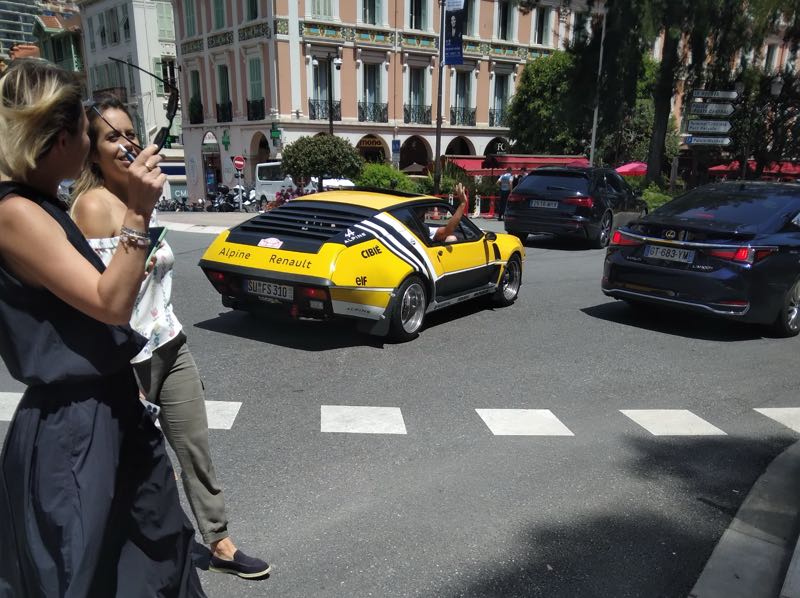Alpine A310 spotted in Monaco