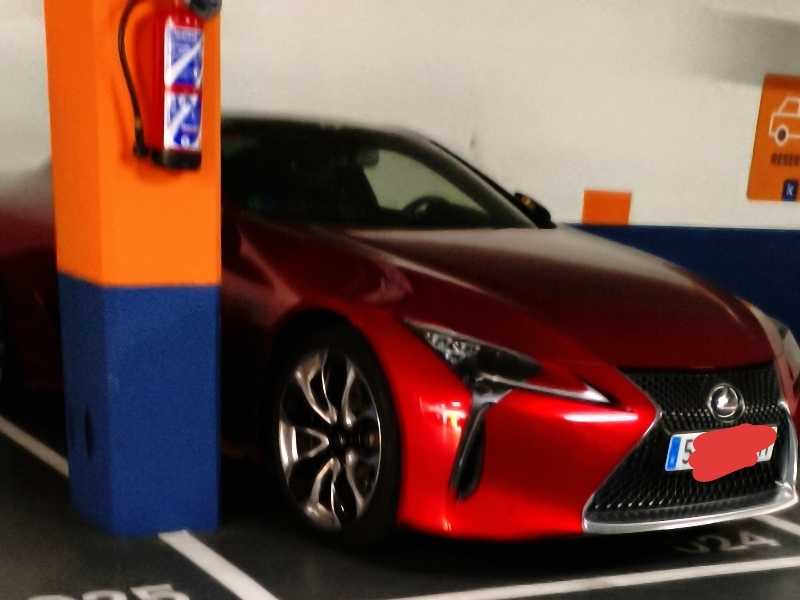 Lexus LC spotted in Barcelona