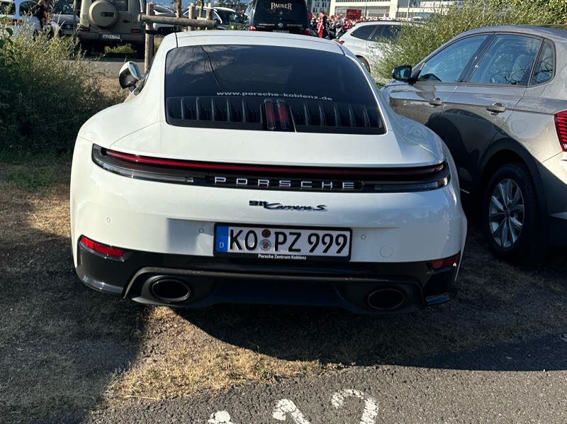 Porsche 911 Carrera S spotted in Mainz