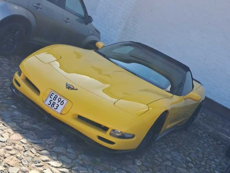 Chevrolet Corvette spotted in Frederikshavn
