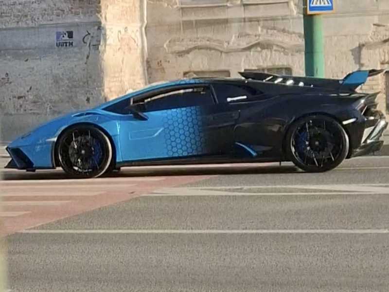 Lamborghini Huracán spotted in Timişoara