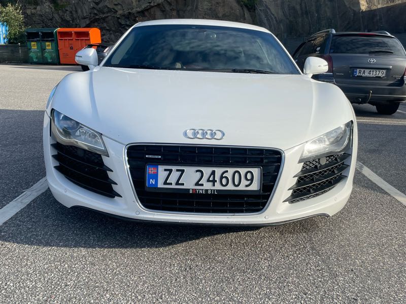 Audi R8 spotted in Kristiansand