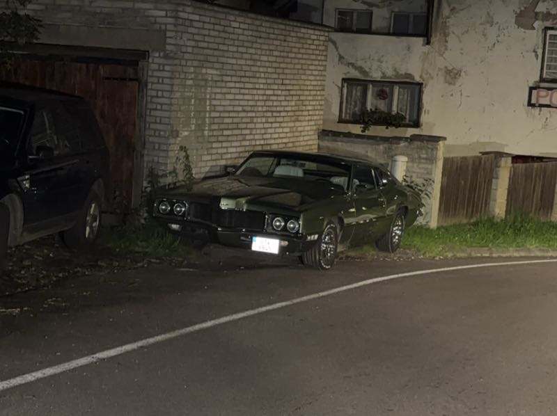 Oldsmobile Cutlass spotted in Benešov