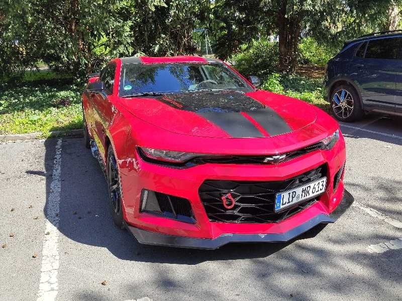 Chevrolet Camaro spotted in Detmold