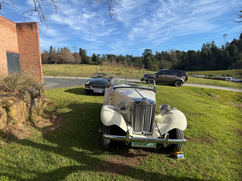MG TC spotted in Lidgetton