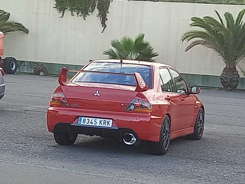 Mitsubishi Lancer Evolution IX spotted in Telde