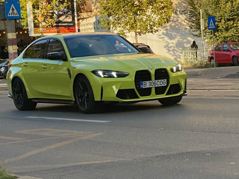 BMW M3 (2021) spotted in Bucharest, Romania