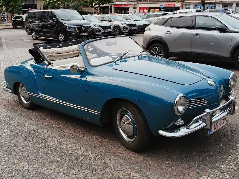 Volkswagen Karmann Ghia spotted in Charleroi
