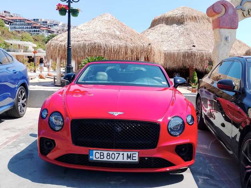 Bentley Continental GT spotted in Nesebar