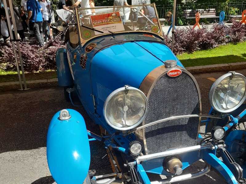 Bugatti Type 35 spotted in Vigevano