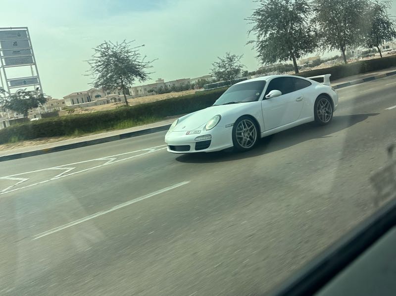 Porsche 911 GT3 spotted in Al Ain City