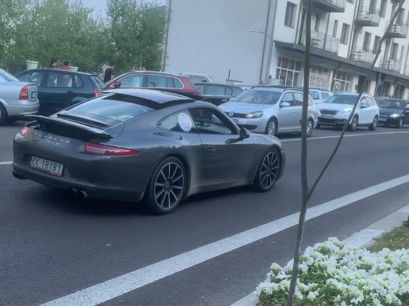 Porsche 911 spotted in Târgu Mureş