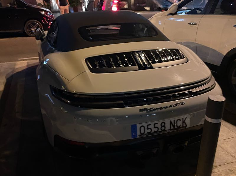 Porsche 911 Carrera 4S spotted in Ibiza