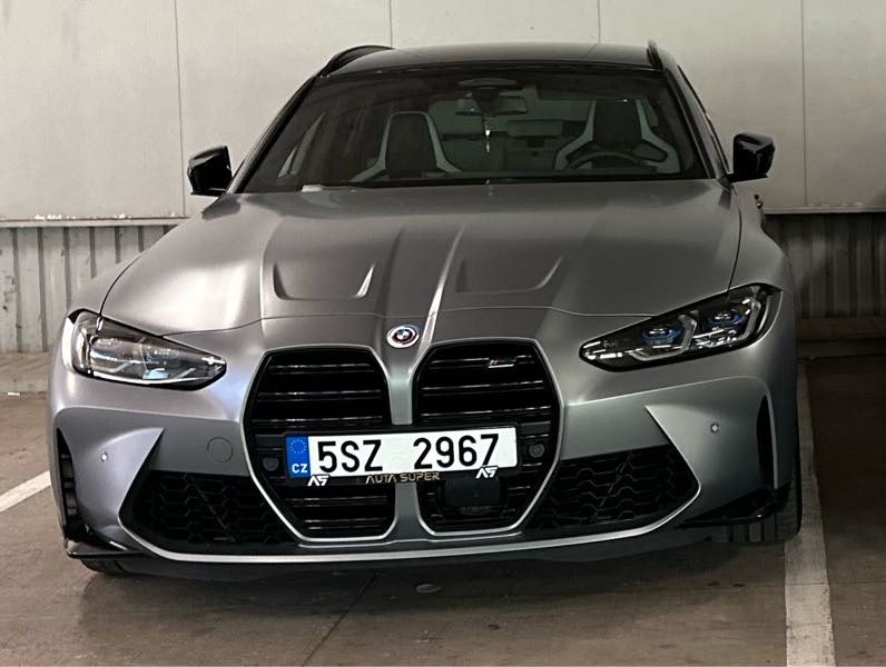 BMW M3 Competition spotted in Prague