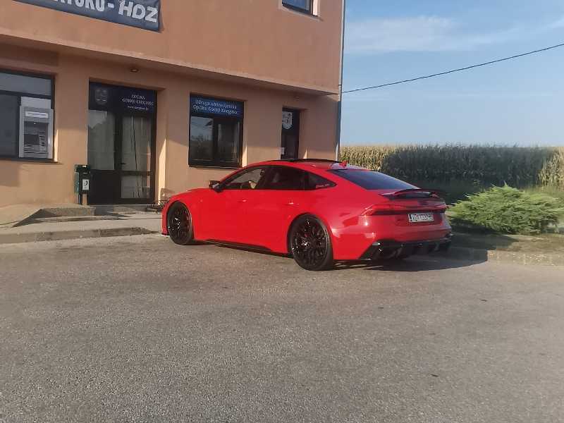 Audi RS7 spotted in Varaždin