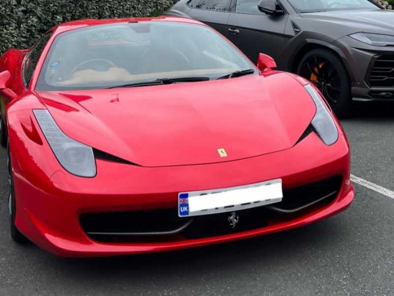 Ferrari 458 spotted in Lisbon