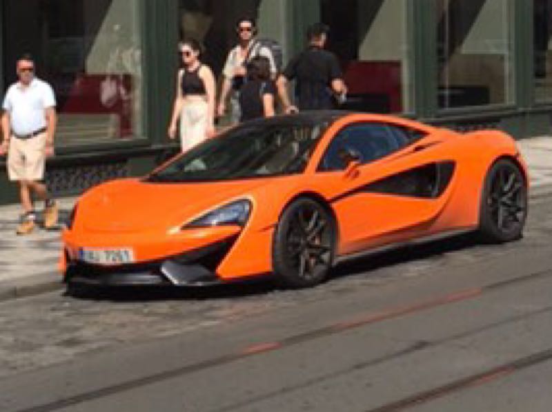 McLaren 570S (2015) spotted in Prague, Czechia