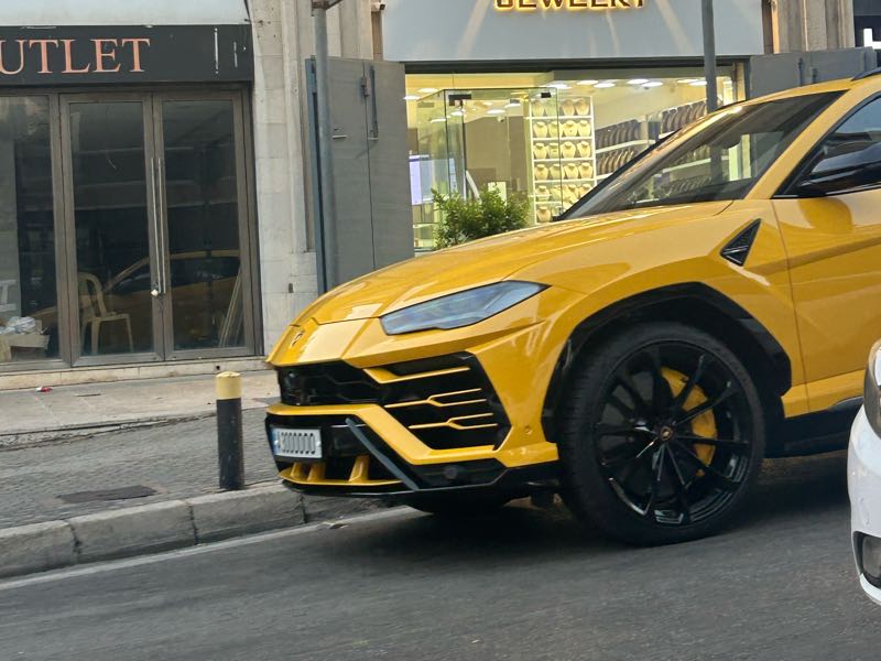 Lamborghini Urus spotted in Beirut