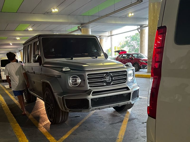 Mercedes-Benz G-Class spotted in Punta Cana