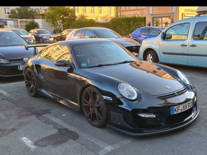 Porsche 911 Turbo spotted in Bischofshofen