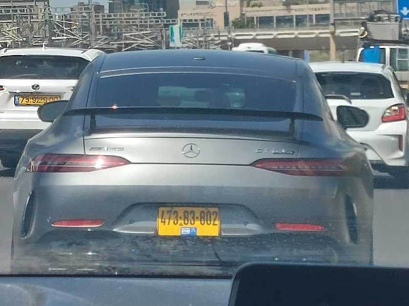 Mercedes-Benz AMG GT (2022) spotted in Tel Aviv, Israel